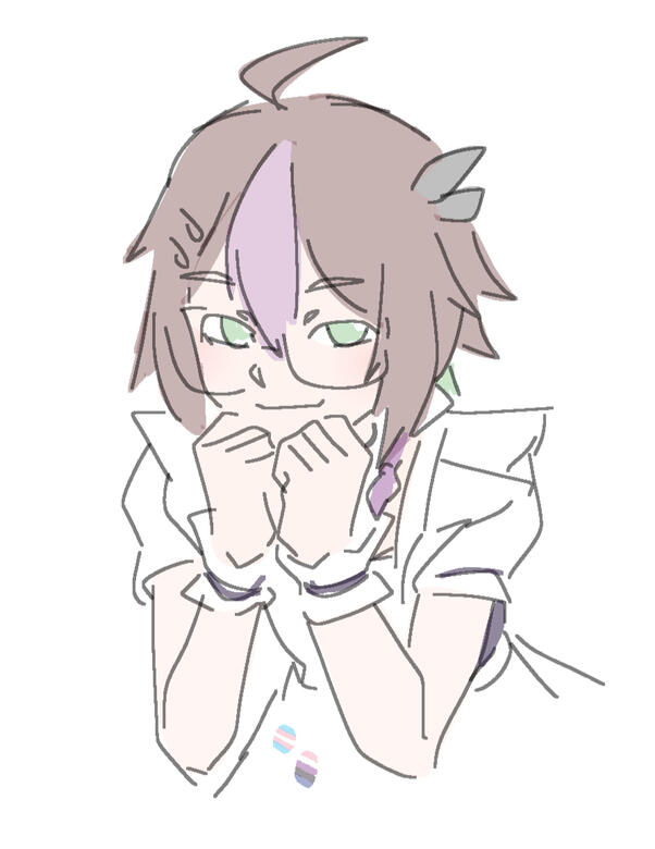 holographic maid sticker by kirisameairi